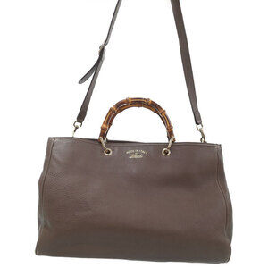 GUCCI Bamboo Shopper Tote Bag